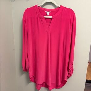 Cato Vibrant Pink Blouse